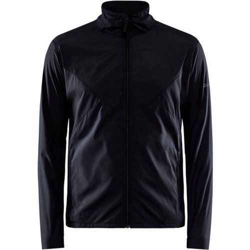 Advanced Essence Wind Jacket Veste De Running Taille S, Noir