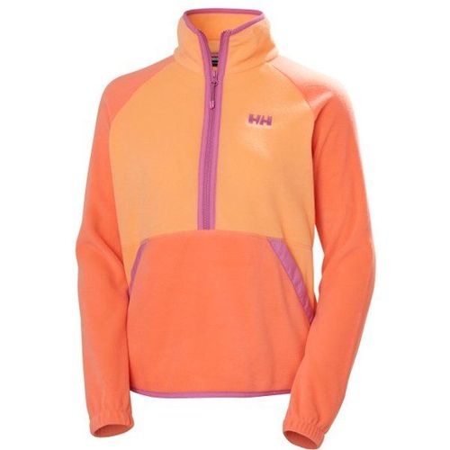 Women's Rig Fleece 1/2 Zip Pull Polaire Taille Xs, Orange/Rouge