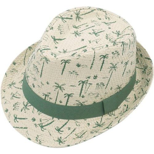 Maximo Boy's Trilby Palmen Chapeau Taille 55 Cm, Beige