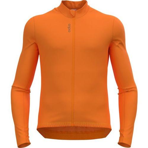 Odlo Veste De Cyclisme Zeroweight Ceramiwarm Pour Homme, L, Orange - L