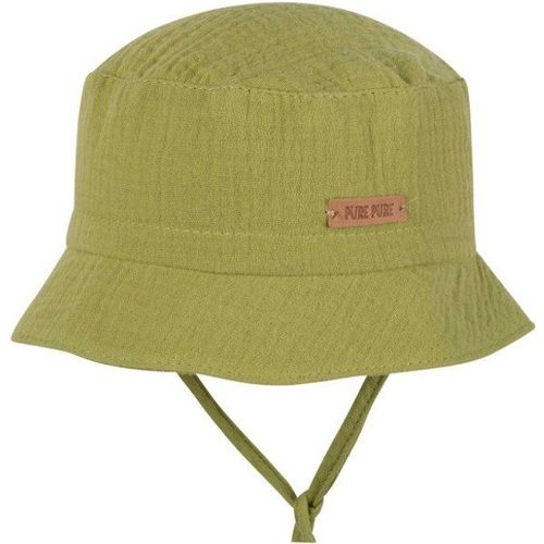 Kid's Binde-Hut Mull Chapeau Taille 53 Cm, Vert Olive