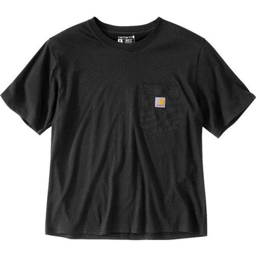 Women's Lightweight S/S Crewneck T-Shirt T-Shirt Taille S, Noir