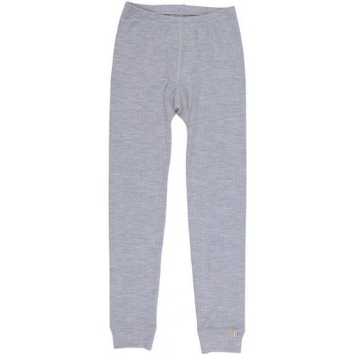 Kid's Leggings Colourfull Sous-Vêtement Mérinos Taille 160, Gris/Violet
