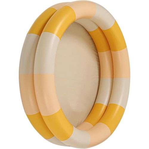Piscine À Balles Gonflable Pour Enfants, Clôture De Sécurité Multifonctionnelle Ronde, En Pvc, Anti-Fuite, Pour Intérieur Et Extérieur (Jaune)[Piscine180]