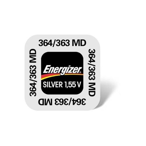 ENERGIZER Blister de 1 Pile Oxyde d'Argent 364/363 SR60 SR621SW