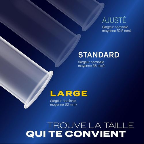Durex Lot De 3 Préservatifs Perfect Gliss - Préservatifs Extra Lubrifiés - 10 Pièces