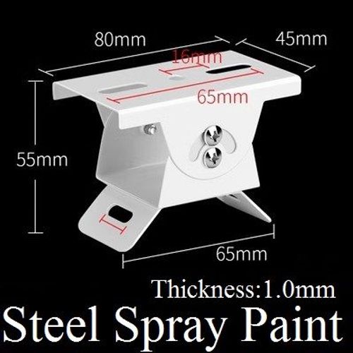Tige de montage en alliage d'aluminium,support mural de plafond pour dôme de vitesse,caméra de vidéosurveillance,pôle Vertical suspendu pour intérieur et extérieur - Type Steel-45x55x80mm