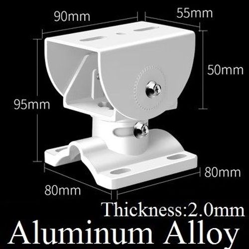 Tige de montage en alliage d'aluminium,support mural de plafond pour dôme de vitesse,caméra de vidéosurveillance,pôle Vertical suspendu pour intérieur et extérieur - Type Alloy-80x95x48mm