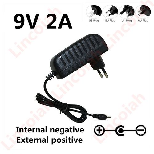 Polarité Inverse Ac/Dc 9v 2a Hispeedido Adaptateur De Remplacement Chargeur D'alimentation Pour Sega Megadrive 1 Md1 Genesis 1 - Type Prise Ue