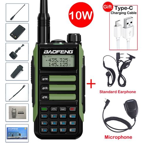 2025 Baofeng UV-16 Max IP68 étanche talkie-walkie double bande haute puissance CB Radio Vhf Uhf CB Ham Radio longue portée Radio bidirectionnelle - Type UV16-Package 4