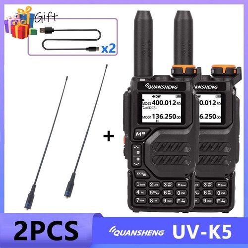 Quansheng UV K5 talkie-walkie UV K6 UV K58 Radio bidirectionnelle 50-600MHz Radio FM NOAA brouilleur/DTMF copie de fréquence sans fil Amateur - Type Na-771 Antenna #B