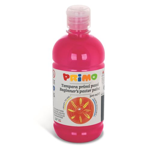 Primo Gouache Ready-Mix Premier Pas 500 Ml Flacon Avec Bouchon Flux Control Magenta 301