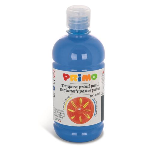 Primo Gouache Ready-Mix Premier Pas 500 Ml Flacon Avec Bouchon Flux Control Cyan 501