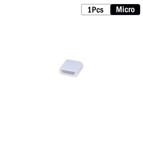 Couvercle De Protection Universel Pour Prise Anti-Poussière,1 À 10 Pièces,Pour Ios Type C Micro Usb A,Port Mâle,Adaptateur De Câble De Données,Capuchon Étanche - Type 1pcs Micro Usb