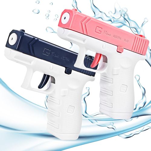 2 Pièces Pistolet A Eau Enfant, Mini Pistolets À Eau,Petit Pistolet À Eau Pistolet Jouet, Longue Distance Petit Pistolet À Eau, Jouet Pistolet À Eau Pour Enfants, Jouet Plage Piscine Fête