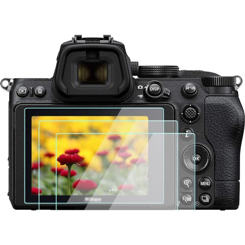 Lot de 3 films de protection d'écran en verre trempé 9H pour appareil photo numérique Nikon Z9 Z7ii Z6ii Z5, anti-bulles, anti-rayures