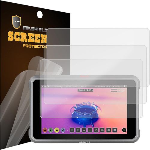 Protecteur d'écran compatible avec Atomos Ninja V and Ninja V+ 5 Pouces Anti Glare [Matte] [Lot de 3] Protecteur (PET Material)