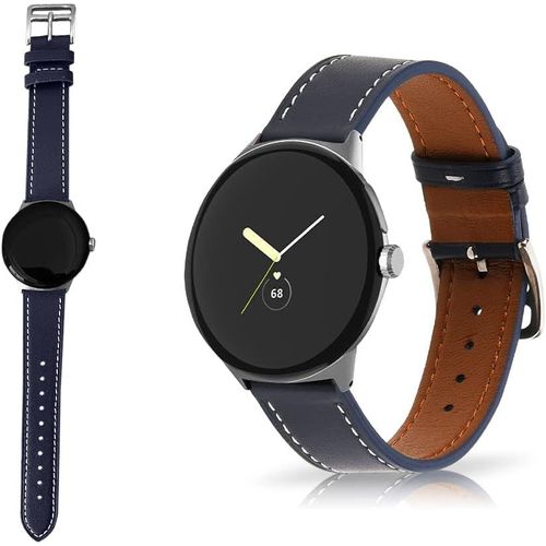 Bracelet De Montre En Cuir Pour Google Pixel Watch 3 41 Mm/Google Pixel Watch 2/Google Pixel Watch Bracelet, Remplacement Bracelet Pour Google Pixel Watch 3 41 Mm/Pixel Watch 2/1 [Bra572720]