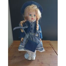 Poupee De Collection En Porcelaine