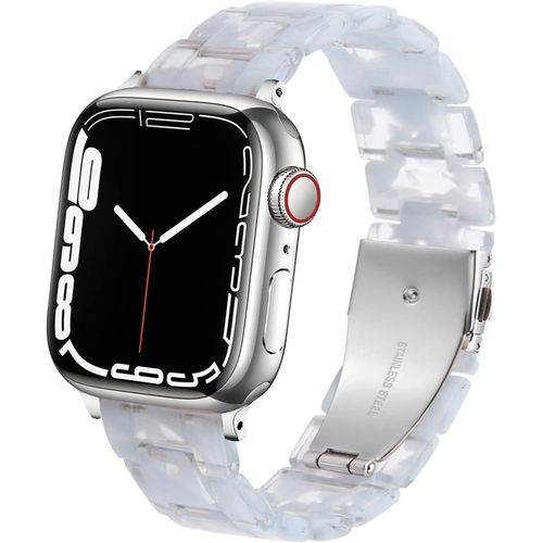 Bracelet Compatible Avec Iwatch 38 Mm 40 Mm 42 Mm 44 Mm 41 Mm 45 Mm 49 Mm, Résine Colorée De Remplacement Pour Apple Watch Series 8/7 / 6/5 / 4/3 / Se/Ultra Femmes Hommes, 38mm/40m[Bra573428]