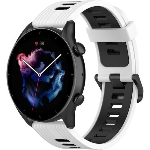 22mm Bracelet De Montre Pour Huawei Watch Gt Runner/Watch Gt3 46mm,Silicone Bracelets Strap Bande Avec Fermoir Sangle Pour Huami Amazfit Gtr 3/ Amazfit Gtr 3 Pro/Amazfit Gtr 2[Bra574584]