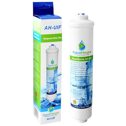 AH-UIF Compatible Filtre à eau universel pour réfrigérateur LG Daewoo Rangemaster Beko Haier etc Réfrigérateur Congélateur