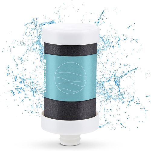 Cartouche de filtre à eau - Cartouche filtrante pour filtre à eau - Système de filtration d'eau avec filtre à charbon actif en bloc de noix de coco durable.
