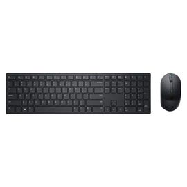 Dell Pro KM5221W - Ensemble clavier et souris - sans fil - 2.4 GHz - AZERTY - Belge - noir - avec 3 years NBD Advance Exchange - pour Latitude 5520