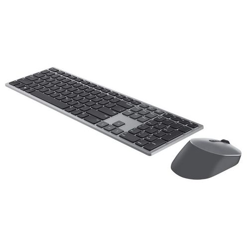 Dell Premier Multi-Device KM7321W - Ensemble clavier et souris - sans fil - 2.4 GHz, Bluetooth 5.0 - AZERTY - Belge - gris titan - avec 3 years NBD Advance Exchange - pour Latitude 5520