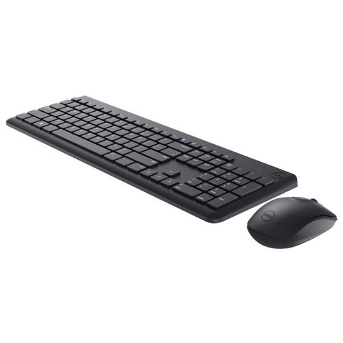 Dell Wireless Keyboard and Mouse KM3322W - Ensemble clavier et souris - sans fil - 2.4 GHz - QWERTY - Anglais international - noir - avec 3 years NBD Advance Exchange