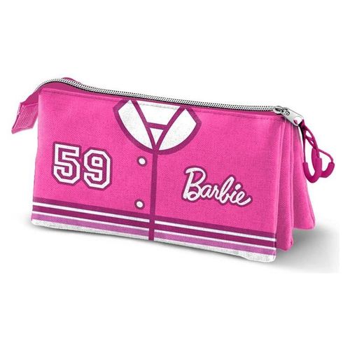 Barbie - Trousse - Triple - Ripstop - Rose - Barbie Varsity