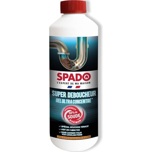 Spado Flacon 500 g Super Déboucheur Gel Ultra Concentré