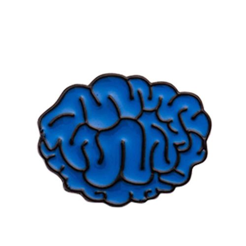 Créatif Coloré Alliage Broche Vêtements Accessoires Décorations (Cerebrum)