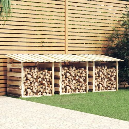 Pergolas Avec Toits 3 Pcs 100x90x100 Cm Bois De Pin Imprégné