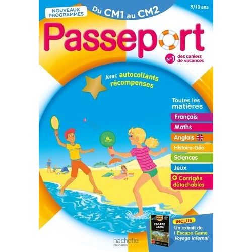 Cahier De Vacances - Du Cm1 Au Cm2