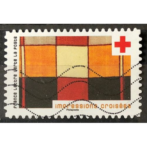 Croix Rouge 2022 - Impressions Croisées Obl - France Année 2022 - Brn83 - N33404