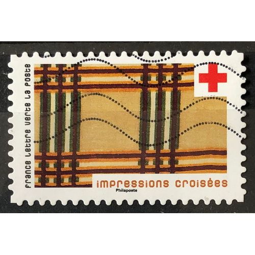 Croix Rouge 2022 - Impressions Croisées Obl - France Année 2022 - Brn83 - N33406