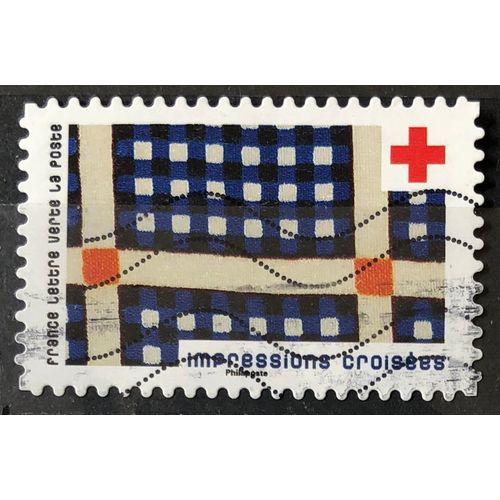 Croix Rouge 2022 - Impressions Croisées Obl - France Année 2022 - Brn83 - N33407