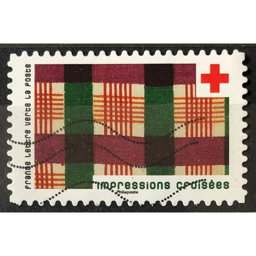 Croix Rouge 2022 - Impressions Croisées Obl - France Année 2022 - Brn83 - N33408