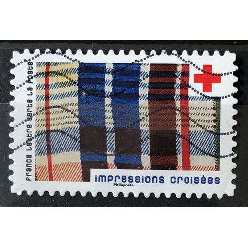 Croix Rouge 2022 - Impressions Croisées Obl - France Année 2022 - Brn83 - N33409