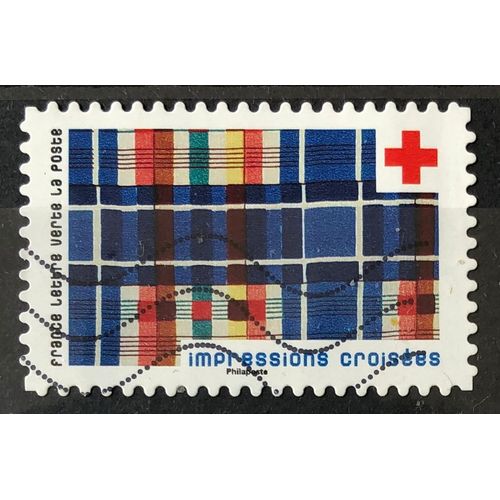 Croix Rouge 2022 - Impressions Croisées Obl - France Année 2022 - Brn83 - N33410