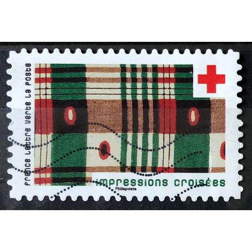 Croix Rouge 2022 - Impressions Croisées Obl - France Année 2022 - Brn83 - N33411