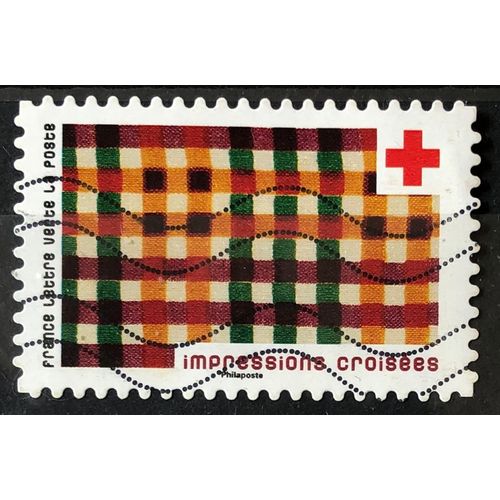 Croix Rouge 2022 - Impressions Croisées Obl - France Année 2022 - Brn83 - N33412