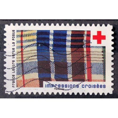 Croix Rouge 2022 - Impressions Croisées Obl - France Année 2022 - Brn83 - N33418