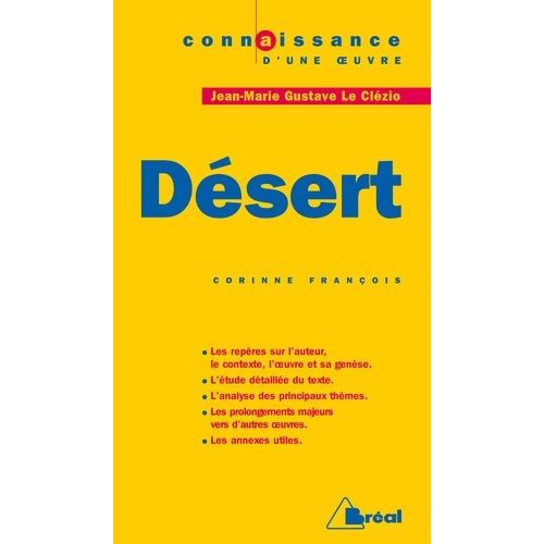 Desert, Jean-Marie Gustave Le Clezio