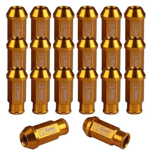 20pcs D1 Spec Jdm Racing Wheel Écrous De Roue Vis M12x1.5 Pour Honda Ford Toyota Golden