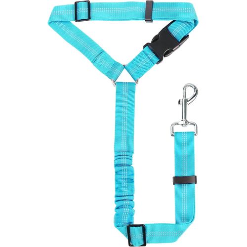 Ceinture De Sécurité De Voiture Pour Chien, Retenue Réglable Avec Élastique Élastique Pour Appuie-Tête De Véhicule, Mousquet[6388]