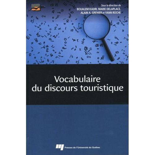 Vocabulaire Du Discours Touristique