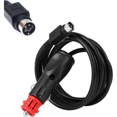 Chargeur Voiture Allume Cigare 12v 4 Broches Pour Cctv, Tv, Led, Lcd, Décodeur Tv, Sfr, Dvd Et Plus[3242]