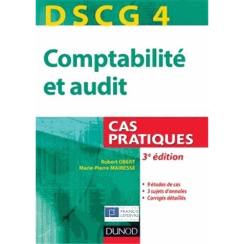Comptabilité Et Audit Cas Pratiques